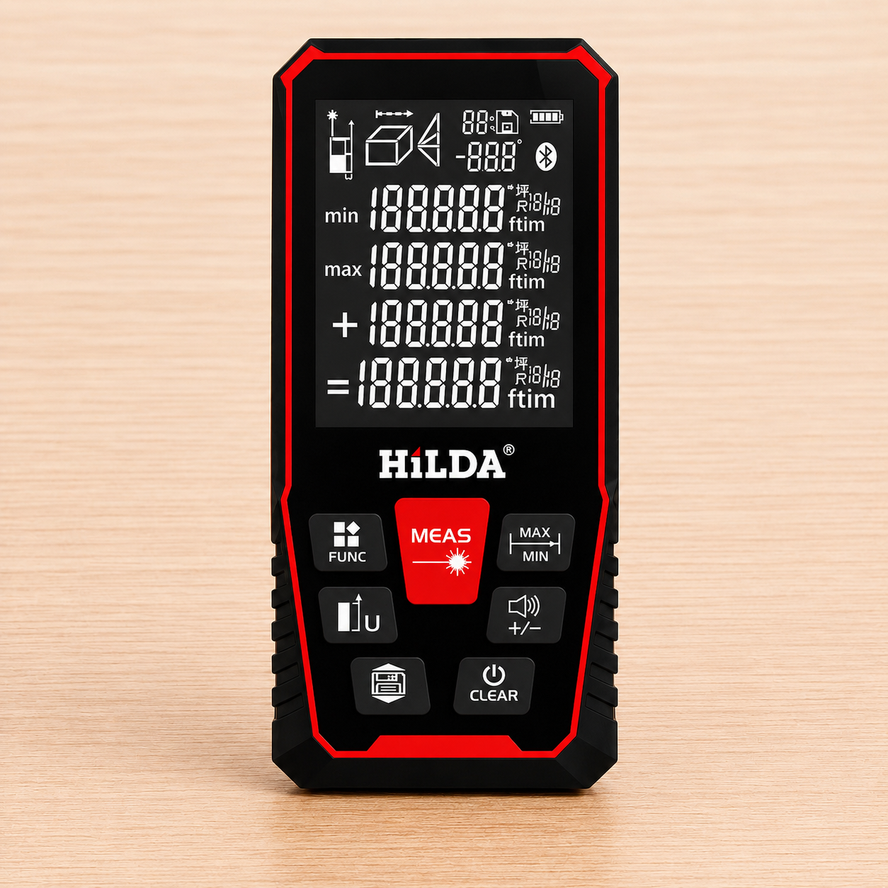 Distanciometro Láser 120 m HILDA