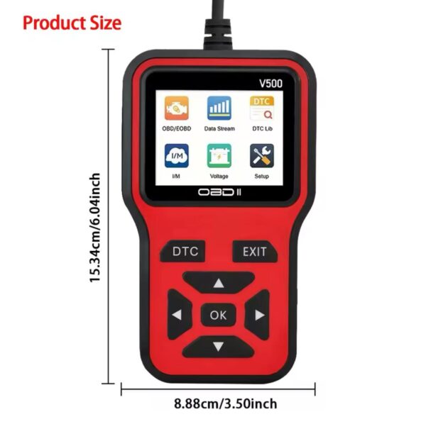 Escáner Automotriz V500 OBD2 - Image 4