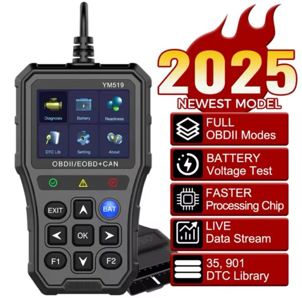 Scanner Automotriz YM519 - Image 2