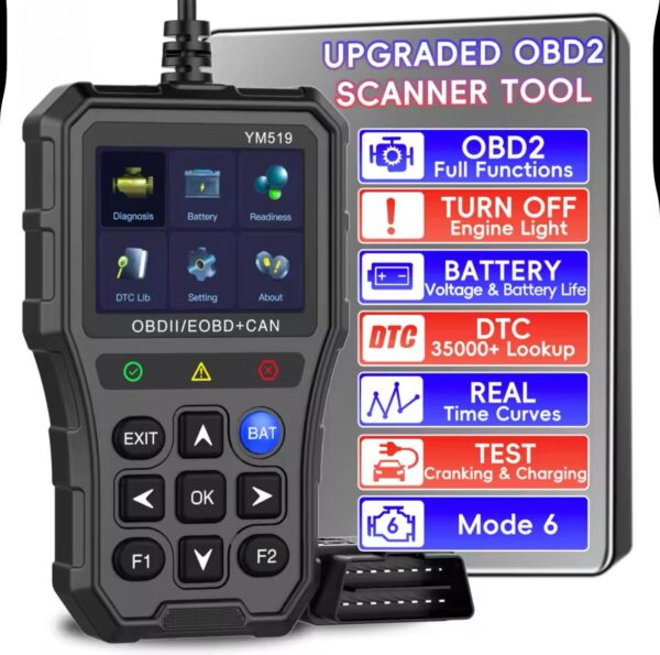 Scanner Automotriz YM519 - Image 4