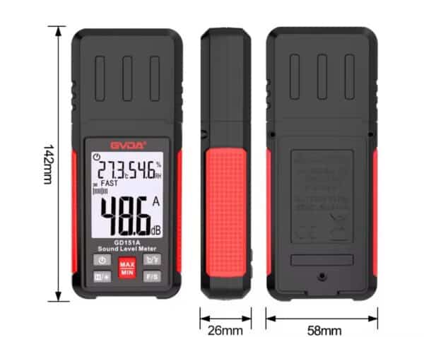 Medidor de Nivel de Sonido GVDA - Image 3