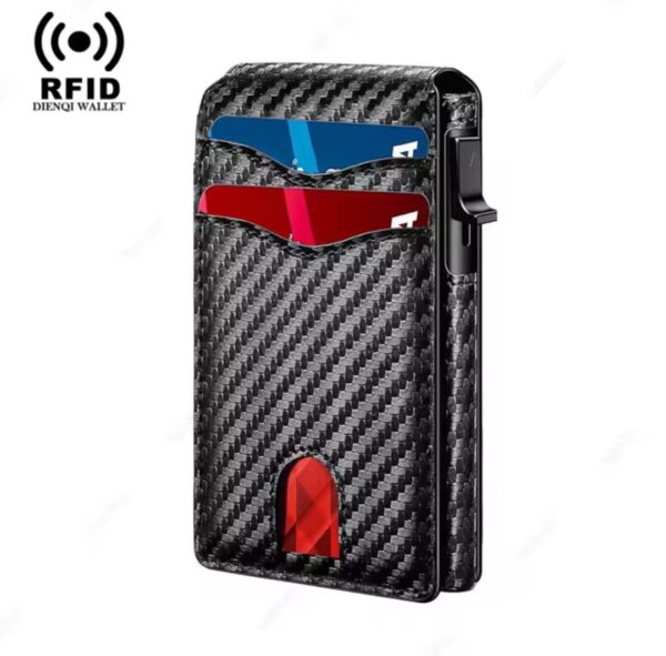 Billetera Estilo Ejecutivo en Fibra de Carbono