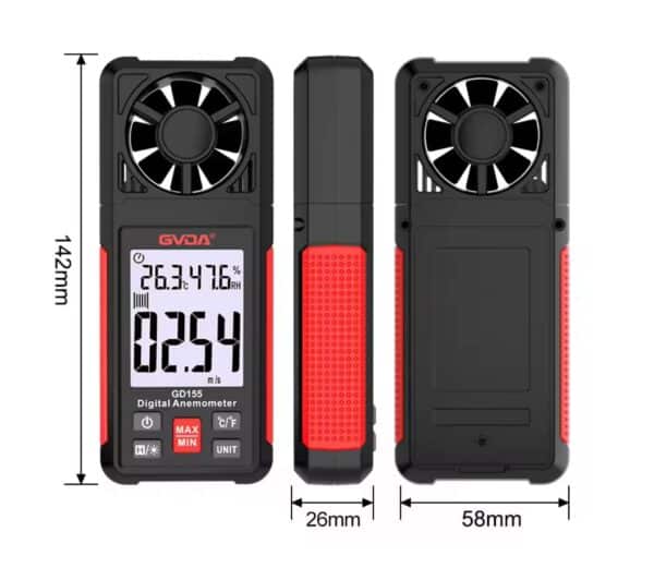 Anemómetro Digital GVDA GD155 - Image 2